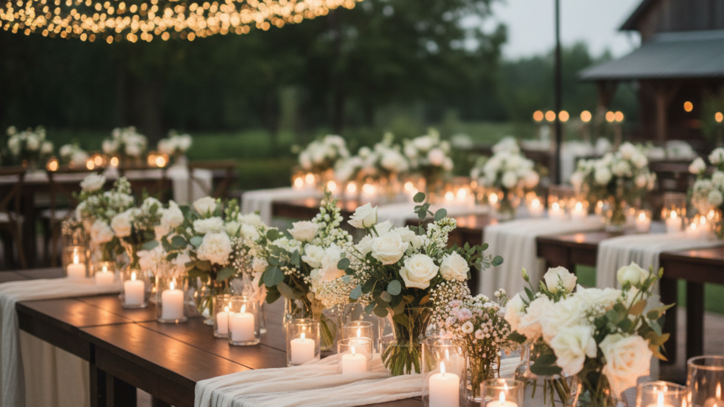 5 Ide Dekorasi Pernikahan yang Elegan